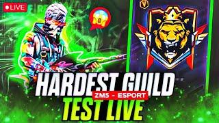 FF LIVE  GUILD VS GUIDE  || FF LIVE  GUILD TEST 1 VS 4  || FREE FIRE  DIMONDS  GIVEAWAY