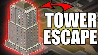 Can I Escape A ZOMBIE Infested Skyscraper In Project Zomboid?