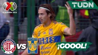 ¡APAGA EL INFIERNO! GOL de Córdova y Tigres quiere semis | Toluca 3-1 Tigres | CL2023 - 4tos | TUDN