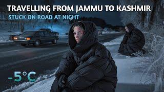 Travelling From To Jammu To Kashmir At Night Stuck on Road | Irfan Camping Vlogs l Ramban Vlogs