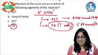 Physiology MCQ Discussion | DAMS Faculty Dr Anupama Devgan