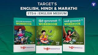 Std.6th Perfect English, Hindi and Marathi Workbook, English Medium | Target Publications