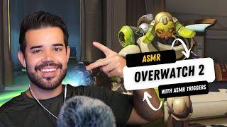 ASMR GAMING | OVERWATCH 2 ( Layered ASMR Trigger Sounds for Sleep )