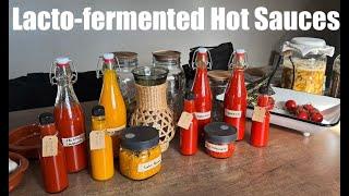 Homegrown Heat: Lacto-Fermenting 4 Hot Sauces with Garden-Fresh Peppers