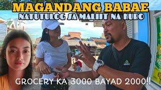 PART 5 MAGANDANG BABAE NAKATIRA SA MALIIT NA KUBO WALANG  MAG GROCERY KA 3000 BAYARAN KITA 2000