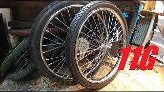 The strongest motorized bike wheel set you can buy  11G Worksmen 26" Drum + Coaster