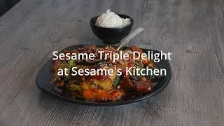 Sesame Triple Delight Sesames Kitchen F6