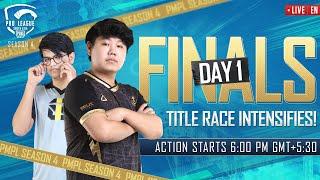 [EN] 2021 PMPL South Asia Finals Day 1 | S4 | Title Race Intensifies!