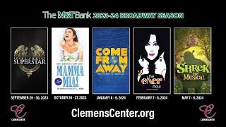 The M&T Bank 2023-24 Broadway Season at the Clemens Center - TV Spot