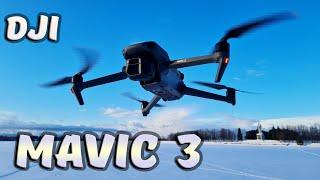 DJI MAVIC 3 ... Просто ТОПовый дрон! ... 5.1К,  датчики на 360гр,  2 камеры.