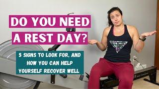 5 Signs You Need a Rest Day from Rowing