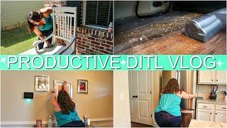 VERY PRODUCTIVE DITL VLOG | TACKLING MY MOST DREADED CHORES