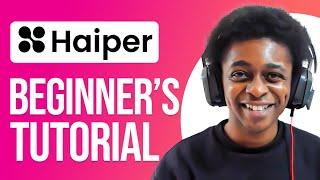 Haiper AI Tutorial For Beginners | How To Use Text To Video Generator