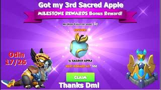 Got My 3rd Sacred Apple-Dragon Mania Legends | Winter divine fest event | DML