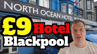 £9pp Cheap Blackpool Hotel Sea View Summer Holidays Bargain UK Break