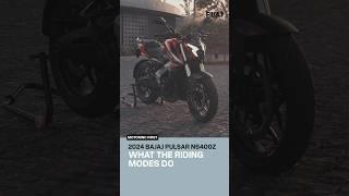 Bajaj Pulsar NS400Z 2024: What Do the Rides Mode Really Do?