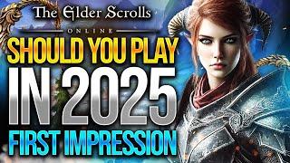 The Elder Scrolls Online in 2025 | New Player, First Impressions