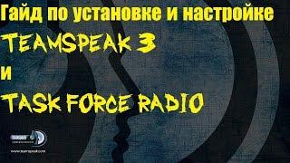 Гайд по установке и настройке TeamSpeak 3 и Task Force Radio