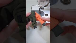 손가락도 겨우들어가는 항공점퍼 만들기 #sewing #인형옷만들기