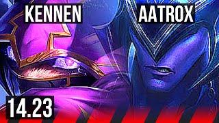 KENNEN vs AATROX (TOP) | KR Master | 14.23