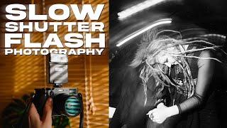 Slow Shutter Flash - Fuji x100v - Easy Tutorial (for ANY camera)