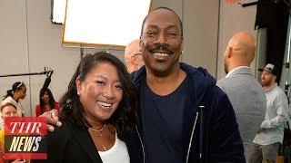 Eddie Murphy Has the Most Epic Reunion With 'Golden Child' Star 33 Years Later... | THR News