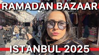 TurkiyeIstanbul Ramadan Bazaar|SpiceBazaar,Eminonu,Sirkeci,Grand Bazaar,SultanAhmet,HagiaSophia|4K