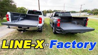 WHAT IS THE BEST SPRAY IN BED LINER? | Factory vs Line-X