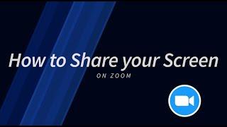 Adult Computer Literacy Tips: How to Share Your Screen in Zoom