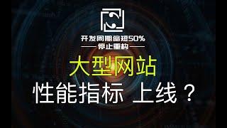 【网站架构】100万用户量需要达到什么性能指标？并发量、吞吐量（tps、rps、qps）、响应时间、错误率。性能测试