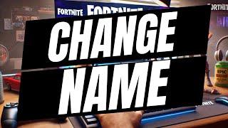 How To Change Your Fortnite Name - Full  Guide