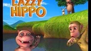 Moral Stories for Kids - Lazy Hippo 3D Animated