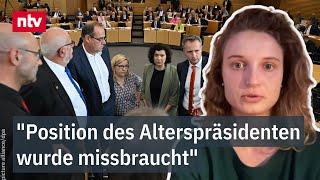 Verfassungsrechtlerin zu Thüringen: "Position des Alterspräsidenten wurde missbraucht" | ntv