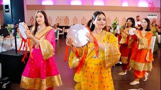 Afghan mast bride dance with Hewad Group in Europa Wedding to Aryana Sayeed new song Shabnam Yassna