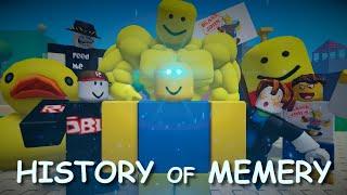 Analyzing the Historic Memes of Roblox Past