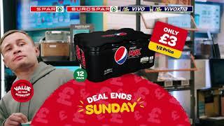 12 pack of Pepsi Max for ONLY £3 at SPAR!