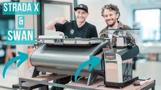 La Marzocco's New Strada X & Swan Coffee Grinder (Full Overview)