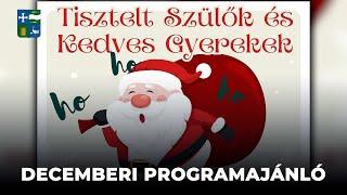 2024.11.28 - Decemberi programajánló