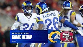 Rams win FG battle on TNF, SWEEP 49ers for first time since 2018 | Game Recap