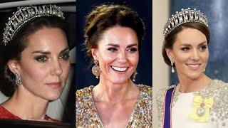 Princess Katherine Stunning Tiaras And Jewelry Collection