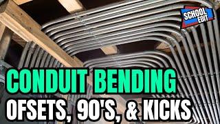 How To Bend EMT Conduit/Tubing - School Edit