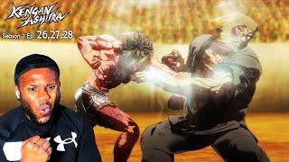 Kengan Ashura Season 2 Episode 26,27,28 REACTION (Ohma Tokita VS Kuroki Gensai Final Fight)