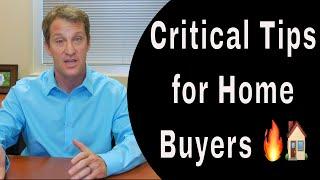 Critical  (New Home) Buying Tips for 2019