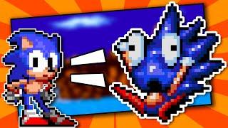 Sonic, but Something is OFF?! - Funny Sonic Rom Hack