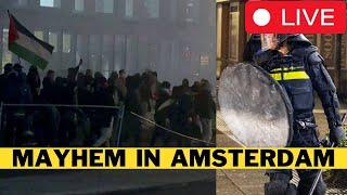  LIVE: Amsterdam Burns As Migrants Cause Chaos