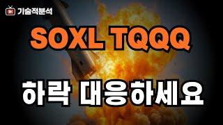SOXL TQQQ 테슬라 하락 대응 준비하세요