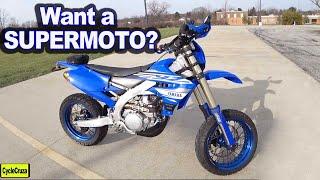 Want a SUPERMOTO?  Mods Build + Make Street Legal