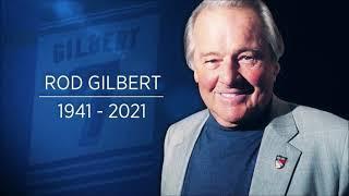 The New York Rangers Honoring Rod Gilbert on Opening Night