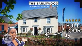 NEW IMPRESSIVE HOME  INSIDE a SPACIOUS 5Bed | Touring The Earlswood David Wilson Home House Tour UK