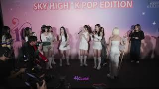 ICHILLIN 아이칠린 Drawings Guessing Game at Christmas Event SKY100 Hong Kong by 4KLive 20241219